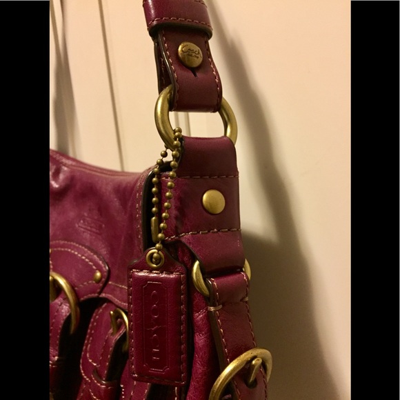 Coach Leather Shoulder Bag - Picture 4 of 12